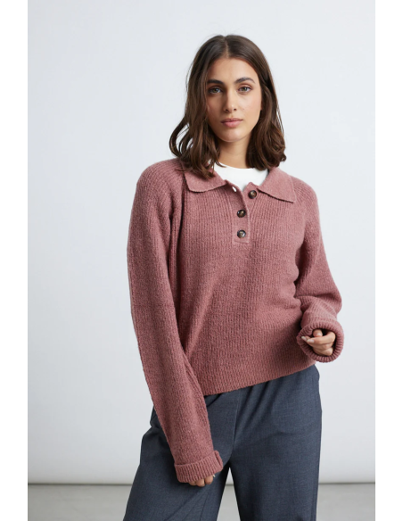 24COLOURS Pullover dusty pink - 41165b