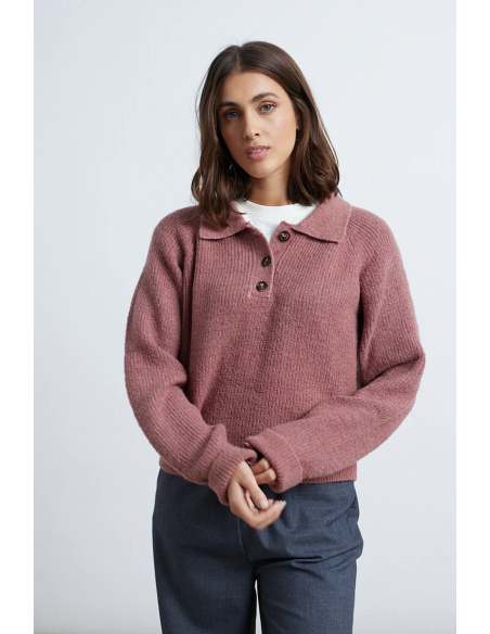 24COLOURS Pullover dusty pink - 41165b