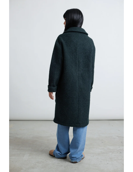 24 COLOURS Coat Forest Green - 90473a