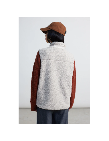 24 COLOURS Jacket Beige Vest Fleece...
