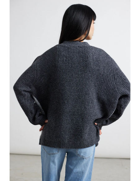 24colours Cardigan made from recycled polyester - 41153