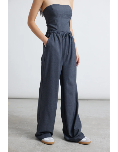 24COLOURS Pants in grey-60843 24COLOURS Pants in grey-60843