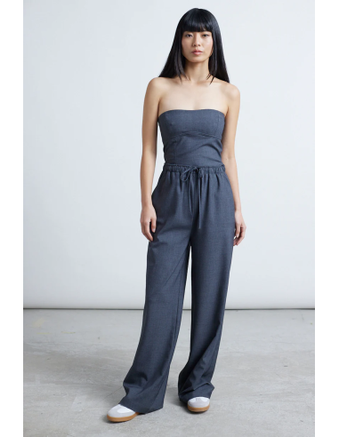 24COLOURS Pants in grey-60843 24COLOURS Pants in grey-60843