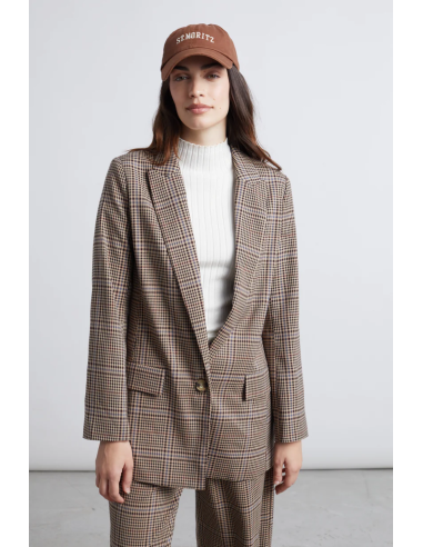 24colours Checked blazer- 90460