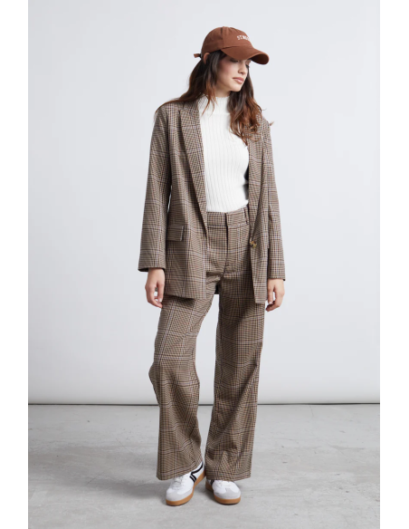 24colours Checked blazer- 90460