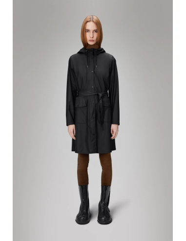 RAINS Curve W Jacket Black -18130 RAINS Curve W Jacket Black -18130