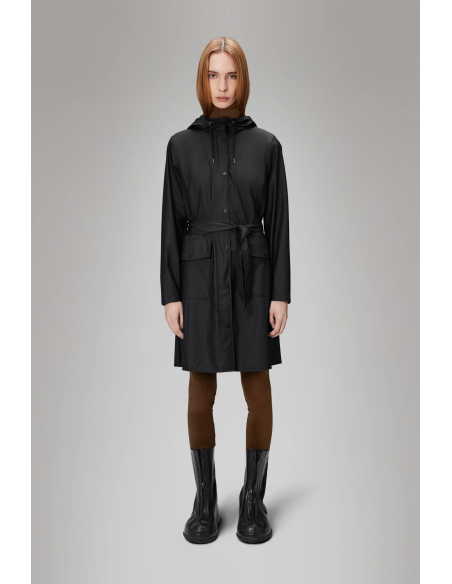 Rains Curve W Jacket Black -18130