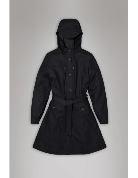 Rains Curve W Jacket Black -18130