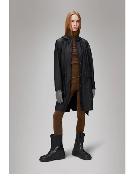 Rains Curve W Jacket Black -18130