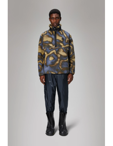 copy of RAINS Yermo Fleece Half Zip Green -19980