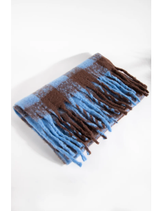 24COLOURS checked scarf -18882