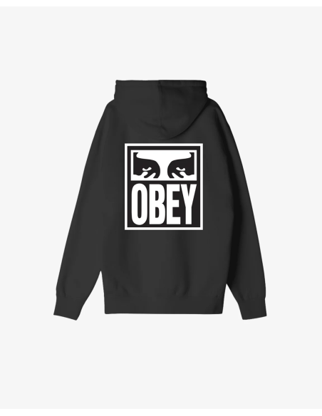 OBEY EYES ICON PREMIUM PULLOVER BLACK -112843126