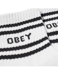OBEY COOP SOCKS / WHITE -... 2
