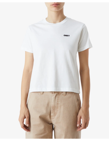 OBEY ICON WARNING KAYLIN T-SHIRT -... OBEY ICON WARNING KAYLIN T-SHIRT -...