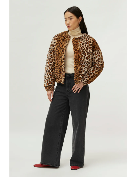 Compania Fantastica Bomber Animal Print - 44C/11100