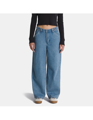VANS Curbside Denim Pants Stone Wash-...