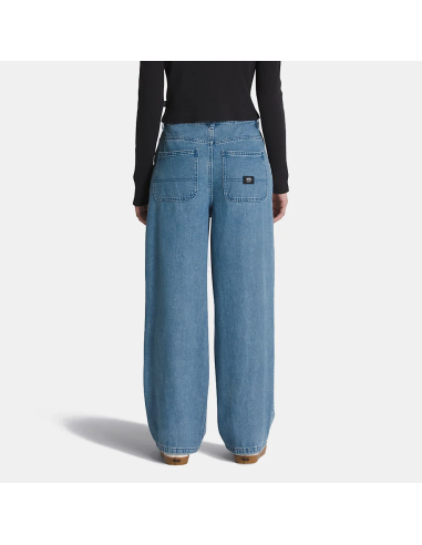 VANS Curbside Denim Pants Stone Wash-...