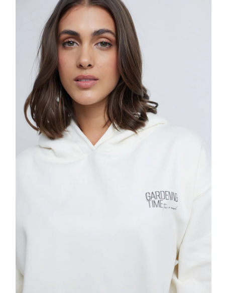 24 Colours Sweatshirt Gardening Beige -50796b