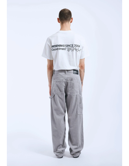 Dr Denim Pants M Colt Worker / Light Grey Cord - 2230102183