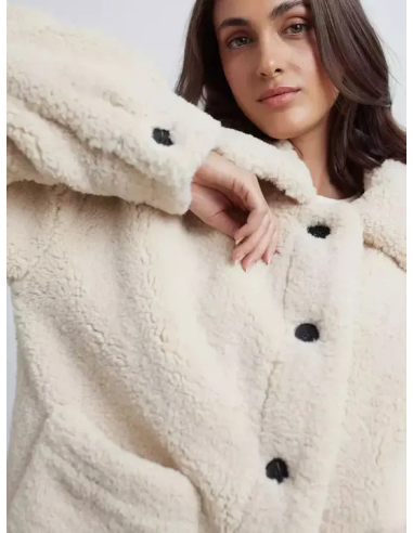 24COLOURS Beige Coat -90478