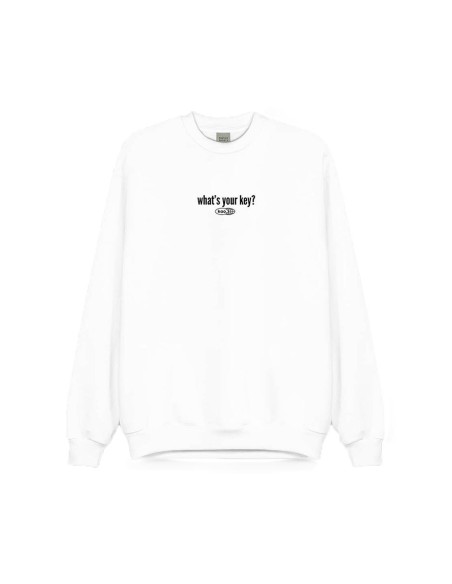 Kaotiko Crew Organic What/s Your Key Sweatshirt -AP024-01S-G002