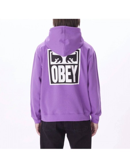 OBEY EYES ICON PREMIUM PULLOVER /PAISLEY PURPLE-112843126