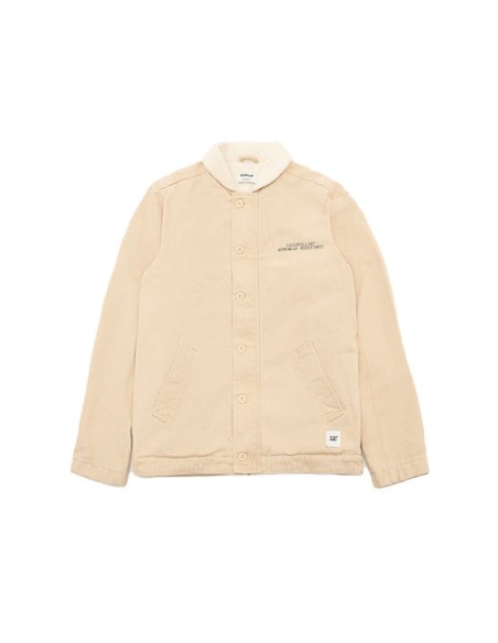 CATERPILLAR WASHED DECK JACKET/ BEIGE - 6040095