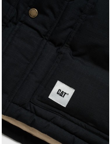 CATERPILLAR RIPSTOP BLACK PUFFER...