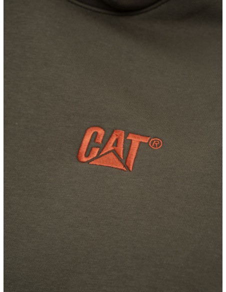 CATERPILLAR LOGO HOODIE GREEN -6050193