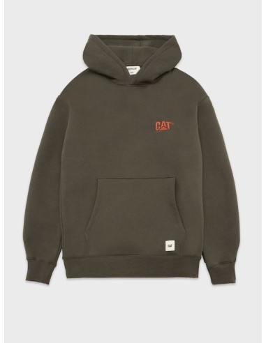 CATERPILLAR LOGO HOODIE GREEN -6050193 CATERPILLAR LOGO HOODIE GREEN -6050193