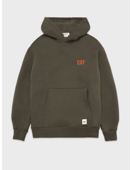 CATERPILLAR LOGO HOODIE GREEN -6050193