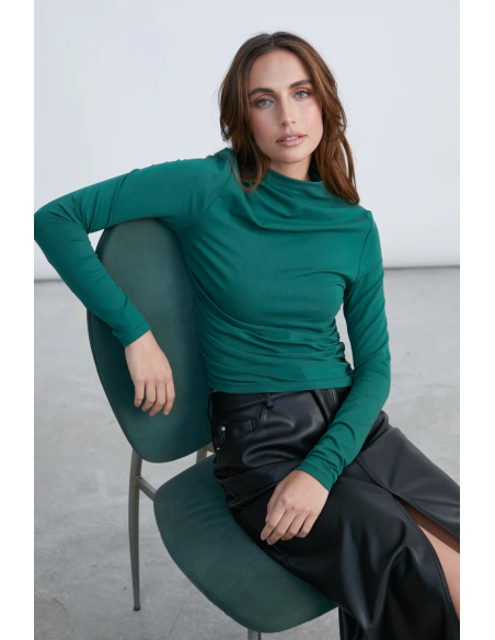 24COLOURS Shirt Green -12274a