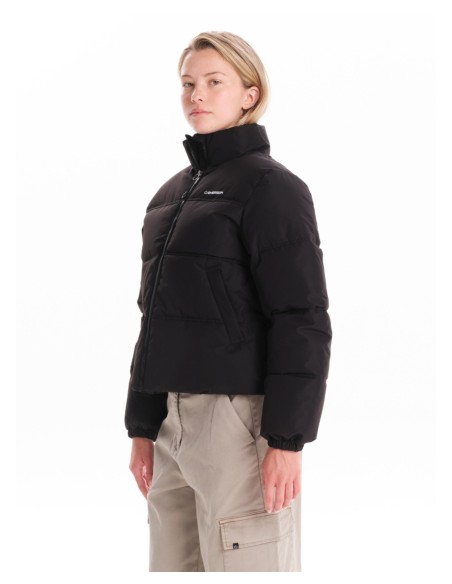 EMERSON Puffer Black Jacket - 242.EW10.74