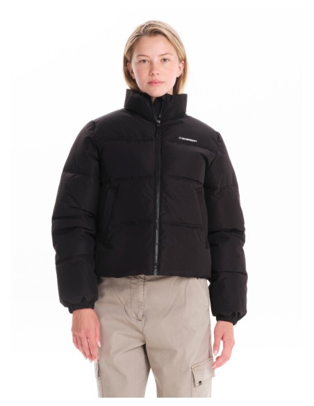 EMERSON Puffer Black Jacket - 242.EW10.74