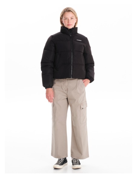 EMERSON Puffer Black Jacket - 242.EW10.74