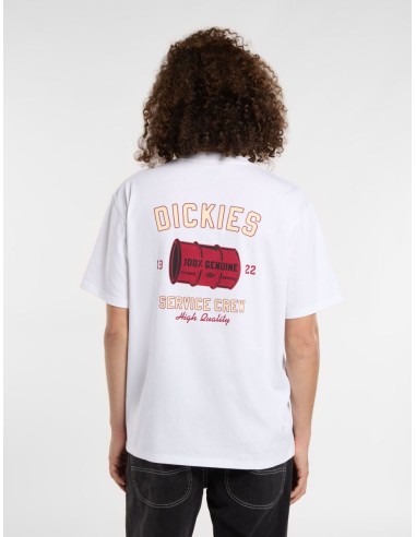 DICKIES SERVICE CREW SS TEE WHITE- DK0A4Z8T0WH1