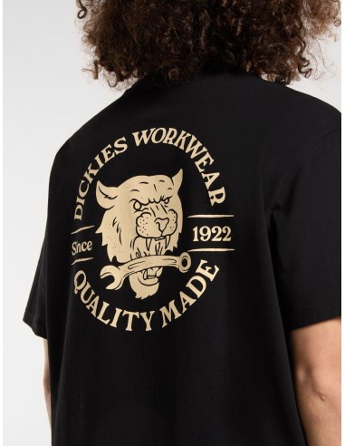 DICKIES T-SHIRT M WRENCH BLACK-...