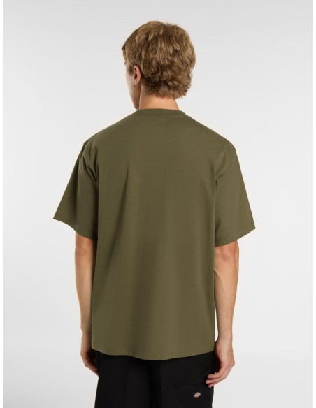 DICKIES T-SHIRT M CLANCY HEAVYWEIGHT MILITARY GR- DK0A4Z4LMGR1