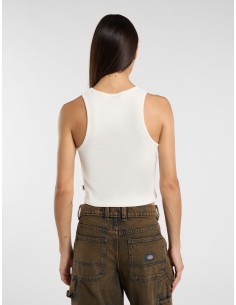 DICKIES V NECK TOP W EGRET-... 2