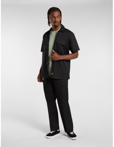DICKIES WORK SHIRT SS REC BLACK-DK0A4XK7BLK1