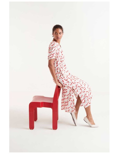 Compania Fantastica Midi Cherry Dress - 51C/41000