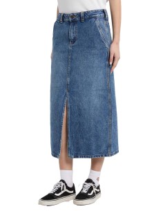 DICKIES DENIM SKIRT W LONG...