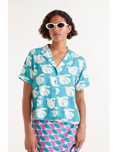 Compania Fantastica Dove shirt - 51C/41031