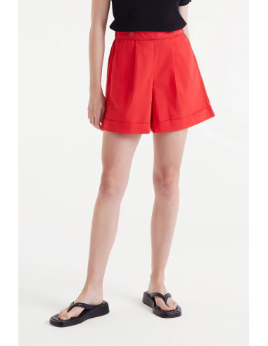 Compania Fantastica Red Button Shorts...