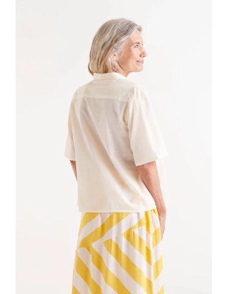 Compania Fantastica Short Sleeve Daisy Shirt - 51C/43034