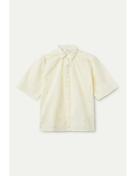 Compania Fantastica Short sleeve shirt with daisy print - 51C/43034