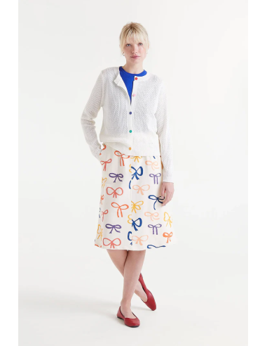 Compania Fantastica White open knit...