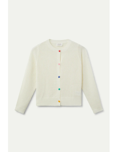 Compania Fantastica White open knit...