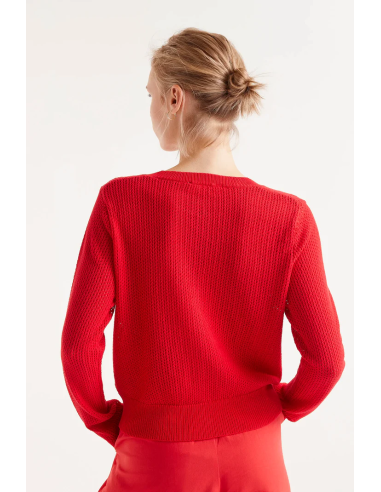 Compania Fantastica Red cardigan -... Compania Fantastica Red cardigan -...