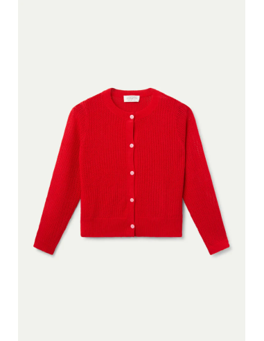 Compania Fantastica Red cardigan -... Compania Fantastica Red cardigan -...